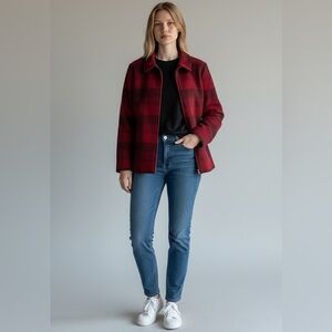 EDDIE BAUER Recycled Wool Jacket Size Small